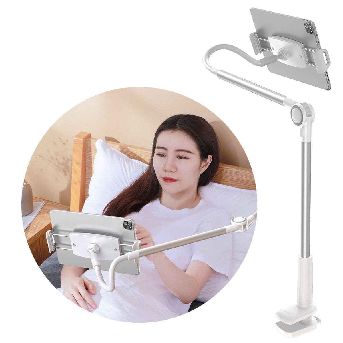 support Baseus Otaku Life Rotary 360° ajustable pour smartphone et tablette - LUZQ000012