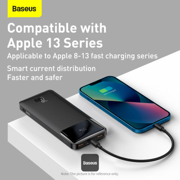 BASEUS Power Bank 20W 10000mAh -noir- PPBD050301