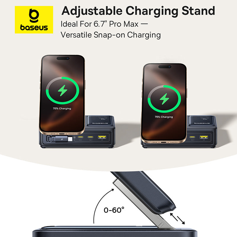 Station de charge 5‑en‑1 avec 3C+U 140W UK (P10178800123‑00)