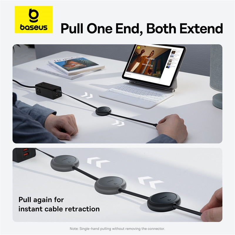 Baseus Câble USB-C vers USB-C 60W 1m – Noir (P10364500111-01)