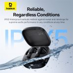 Baseus TWS E20 – Véritables Écouteurs Sans Fil avec 33 Heures d’Autonomie (Cluster Noir - A00069700113-00)