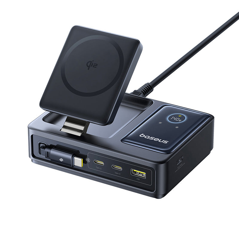 Station de charge 5‑en‑1 avec 3C+U 140W UK (P10178800123‑00)