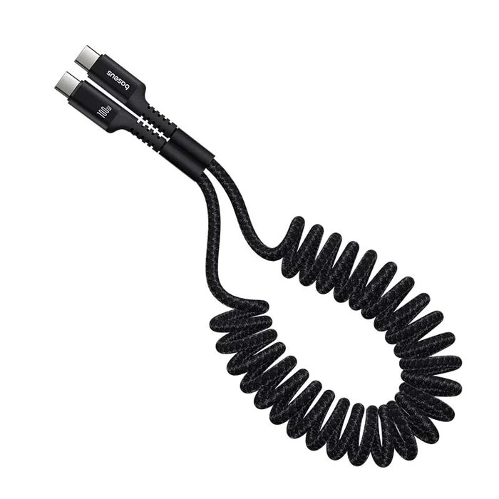 Baseus Fish-Eye Câble de Voiture 100W Rapide USB-C vers USB-C – P10320203111-00