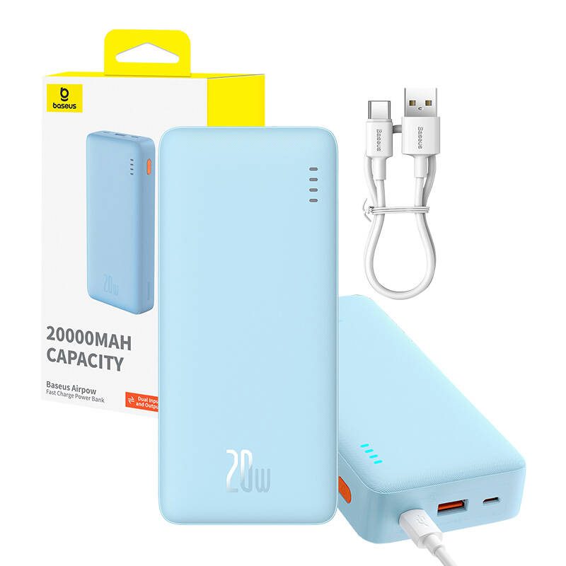 Baseus Power Bank 20000mAh 20W -Bleu-P10022804313-00