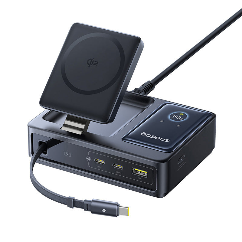 Station de charge 5‑en‑1 avec 3C+U 140W UK (P10178800123‑00)