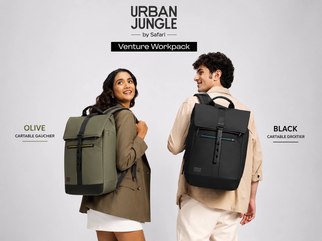 Urban Jungle by Safari Venture 30L – Sac à Dos Premium pour PC Portable 15,6" | Maroc