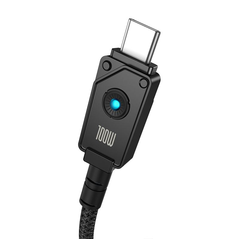 Baseus Câble 100W Fibre Braiding 2m Type-C vers Type-C – P10355800111-01