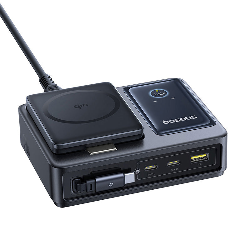 Station de charge 5‑en‑1 avec 3C+U 140W UK (P10178800123‑00)