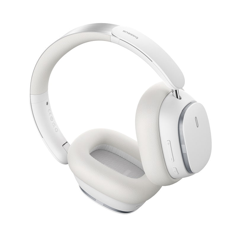 Baseus Bowie H1 Pro Casque Sans Fil avec Réduction de Bruit Active Moon White – ( A00050601213-00 )