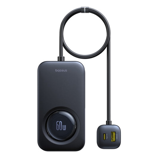 Baseus PrimeTrip VW1 Chargeur Voiture 60W avec Câble Rétractable – C00069000121-00