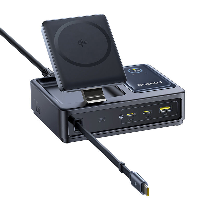Station de charge 5‑en‑1 avec 3C+U 140W UK (P10178800123‑00)