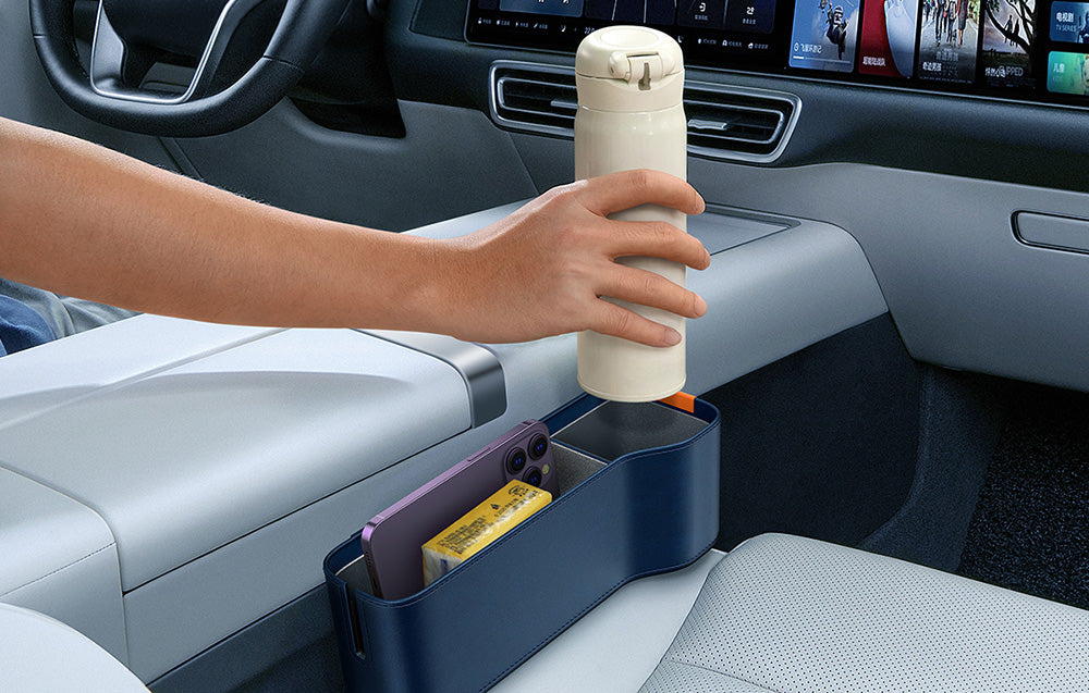 Baseus Boîte de rangement pour voiture -Bleu-C20256502311-00