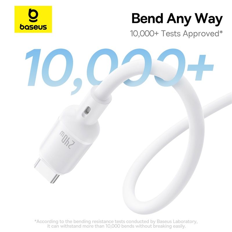 Baseus PicoGo Câble 240W Magnétique USB-C vers USB-C 1m en Silicone Liquide – P10376800211-00