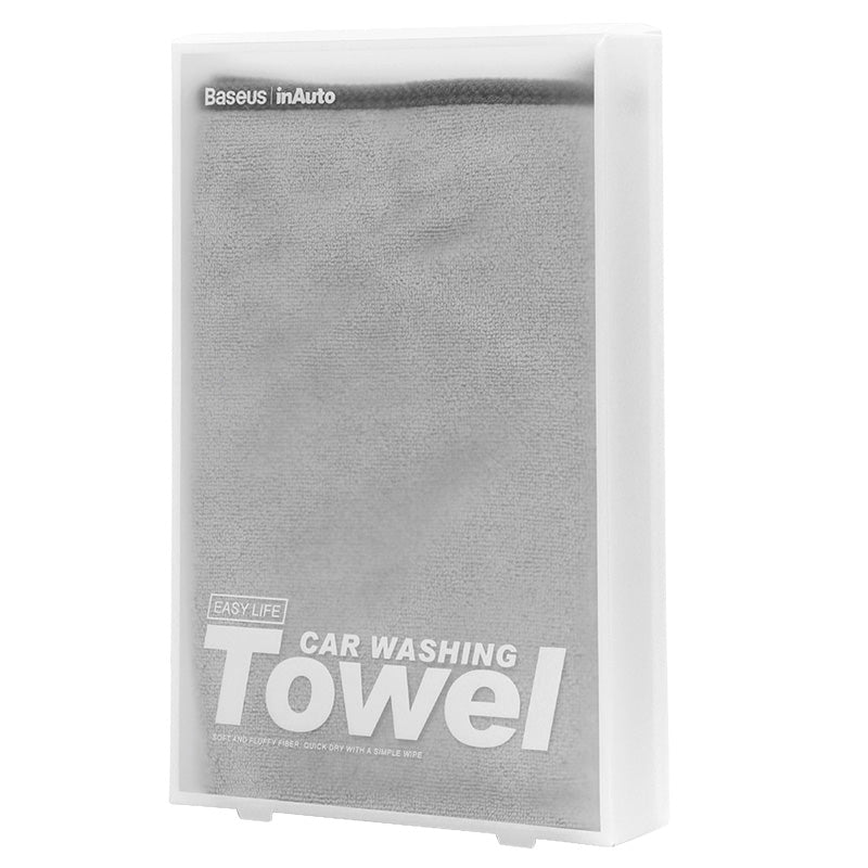 Baseus Serviette de Lavage pour Voiture 40×40 cm (Pack de 2) – CRXCMJ-0G