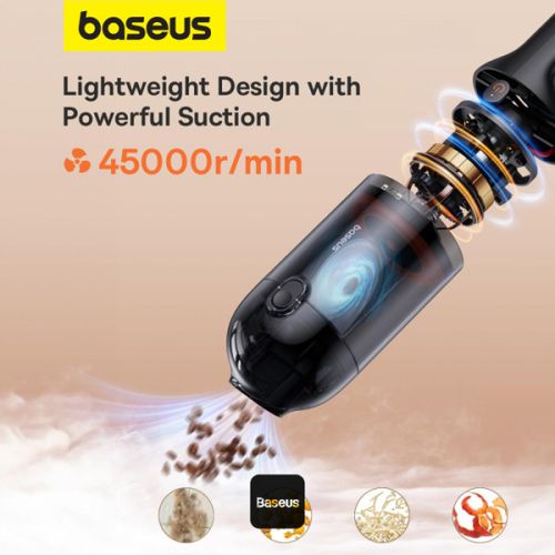 Baseus Aspirateur Sans Fil AP01 - 5000Pa - Noir (c30450100111-00)
