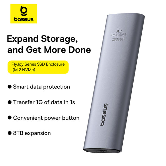 Baseus FlyJoy Series Boîtier SSD M.2 NVMe – B00760600811-01