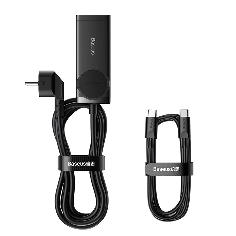 Baseus GaN3 Pro Multiprise de Bureau AC + 2USB + 2USB-C 100W – PSZM000401