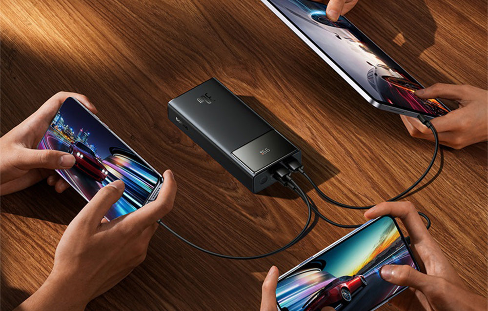 PACK 3 IN 1   Powerbank 20000mAh 30W + Chargeur  +  Cable USB vers Micro