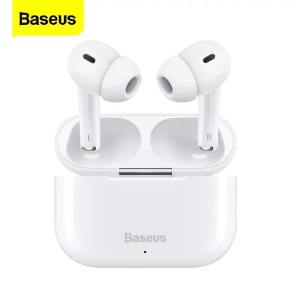 BASEUS Écouteurs sans fil W3 White Réduction de bruit pour écouteurs - NGW3-02