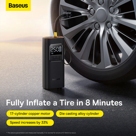 Baseus SuperMini Pro Series Gonfleur de Pneus Sans Fil 🚗- C11159300111-00