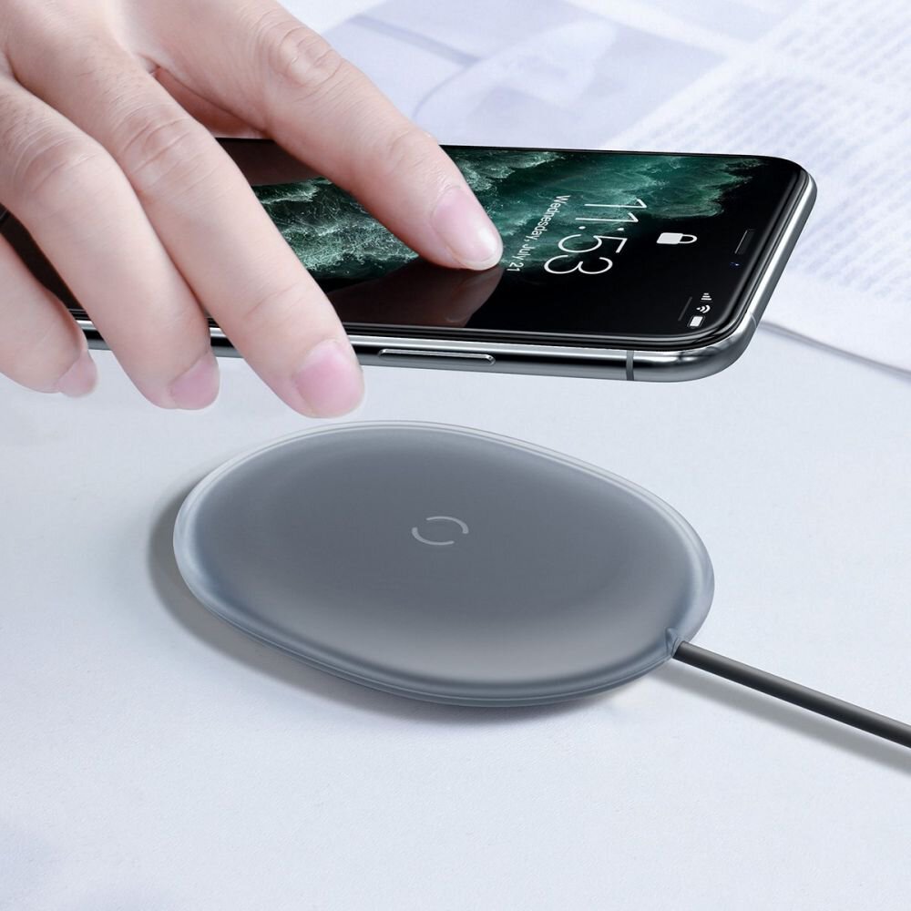Baseus Chargeur à Induction Sans Fil 15W – WXGD-01
