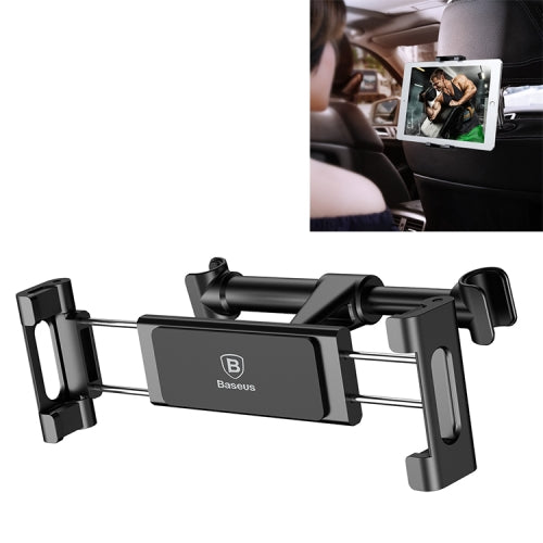 Baseus Support de siège arrière de Voiture ajustable avec rotation à 360° – Noir (SUHZ-01)