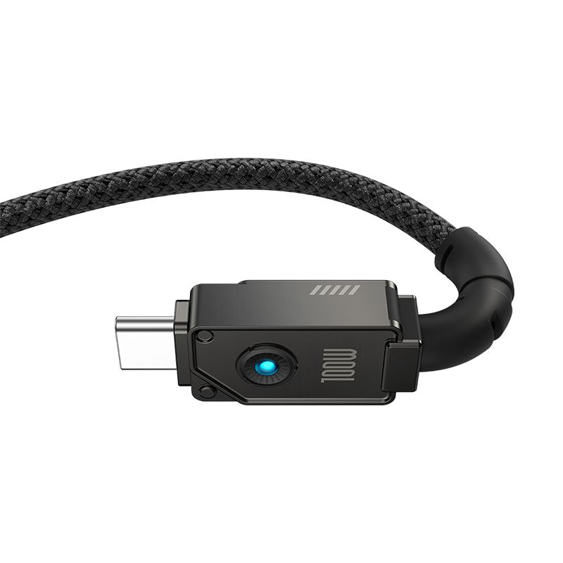 Baseus Câble 100W Fibre Braiding 2m Type-C vers Type-C – P10355800111-01