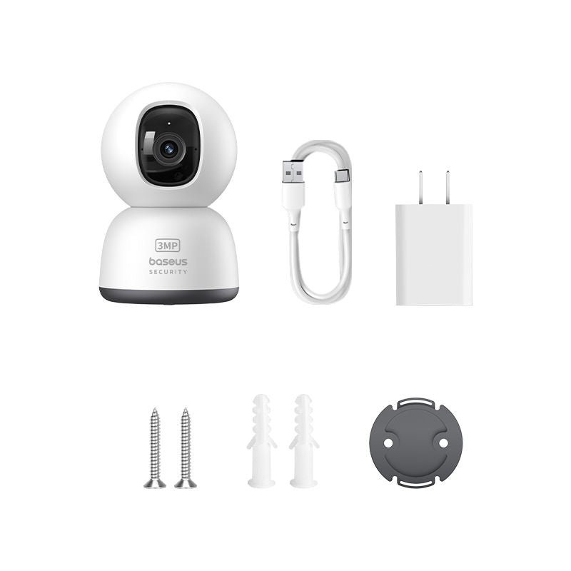 Baseus Security P1 Lite – Caméra de Surveillance Intérieure 2K (3MP) - S0TV002132