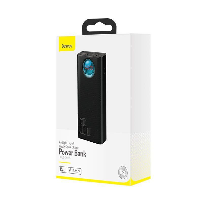 Baseus Power Bank 65 W QC3.0 PD 3.0 30000 mAh-PPLG000101