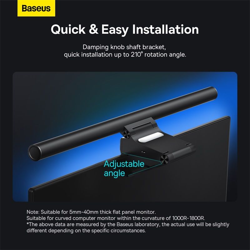 Baseus i-wok2 Lampe d’Écran USB Asymétrique (Youth) – DGIW000101