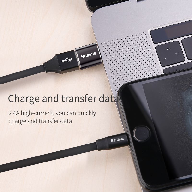 Baseus Mini Adapteur USB Femelle Vers TYPE-C Male – CATOTG-01