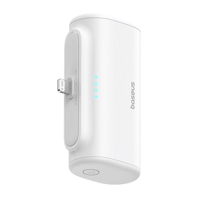 Baseus Compact Power Bank iPhone Edition 20W Charge Rapide 5000mAh – Blanc – P10068307213-00