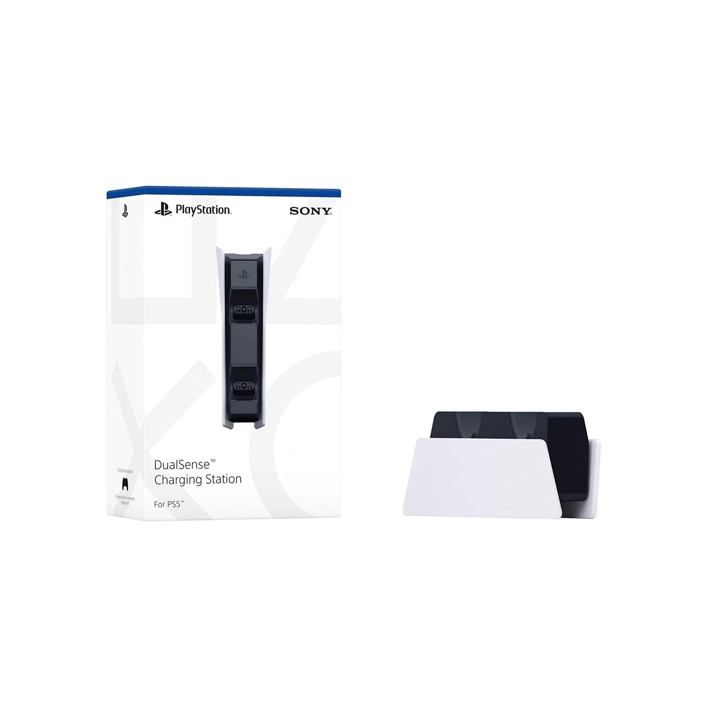 Sony Sony, Station de Rechargement DualSense PS5, Chargeur de Manette PlayStation 5 Officielle, Couleur