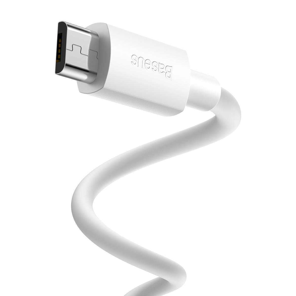 Baseus Cable USB vers Micro 2.1A /2PCS/Set/1.5m Blanc - TZCAMZJ-02