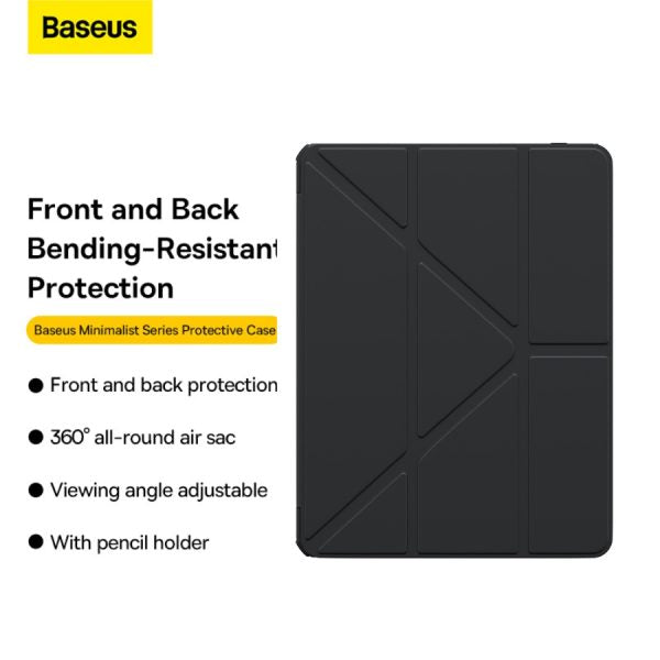 Baseus Coque de Protection avec Support pour iPad Pro 11 (2024) – P40112502111-06