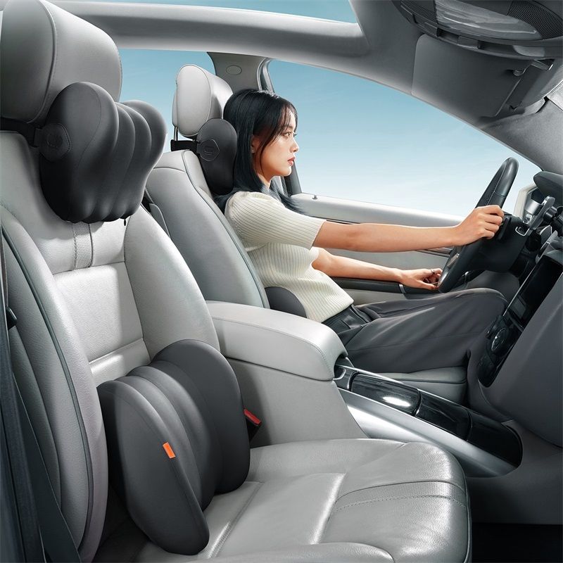 Baseus Coussin d’appui-tête pour voiture Baseus ComfortRide – Noir – C20036400111-00