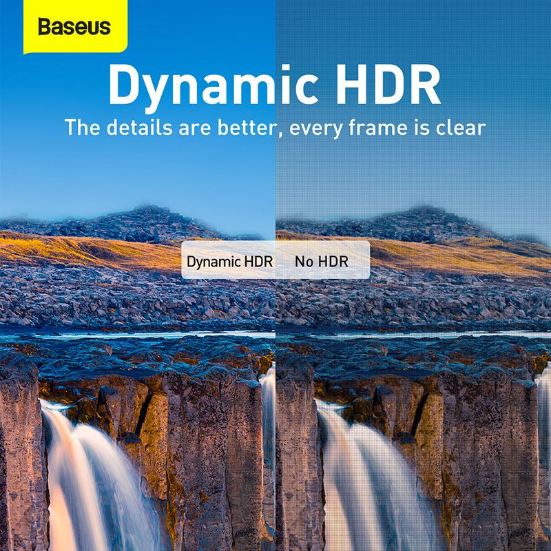 Baseus Câble HDMI 8K Haute Définition - CAKGQ-K01