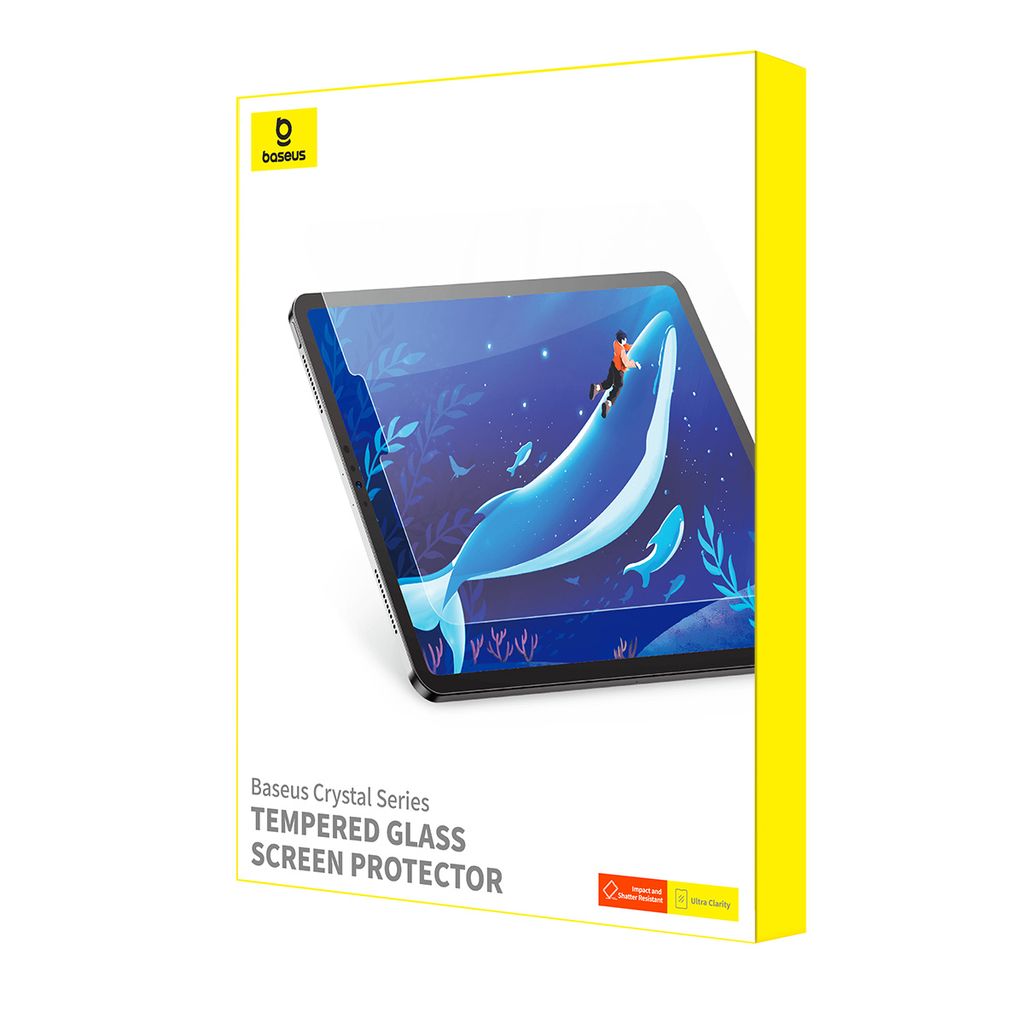 Baseus Crystal Verre Trempé Anti-Lumière Bleue pour iPad Pro 13″ (2024) – P40012000201-01