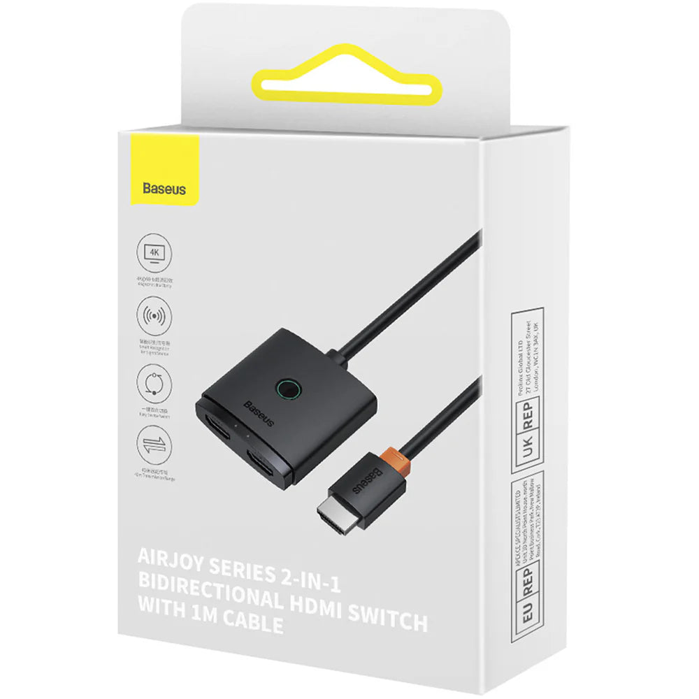Adaptateur convertisseur Baseus HDMI - VGA (WKQX010001) noir
