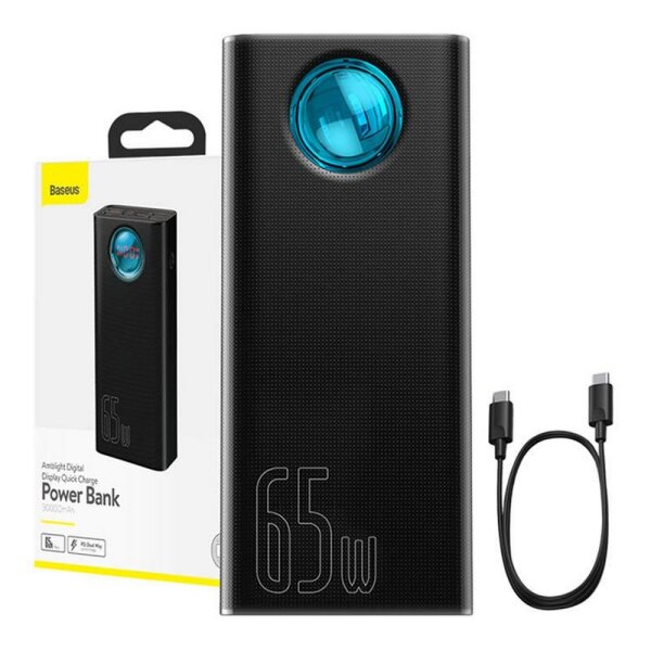 Baseus Power Bank 65 W QC3.0 PD 3.0 30000 mAh-PPLG000101