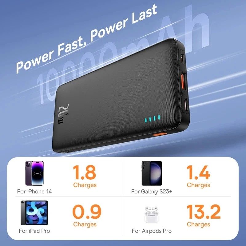 Power Bank Baseus 20000 mAh 20 W - noir – P10022804113-00