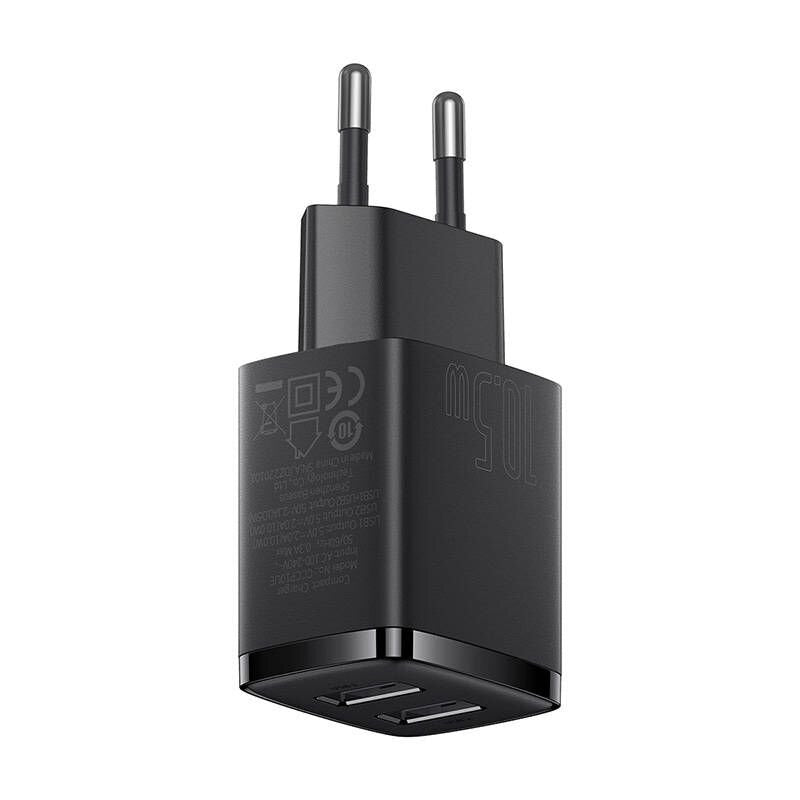 Baseus Chargeur avec 2 ports USB 10,5 W (CCXJ010201)