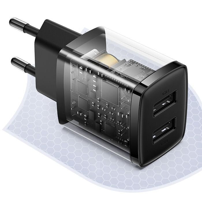 Baseus Chargeur avec 2 ports USB 10,5 W (CCXJ010201)
