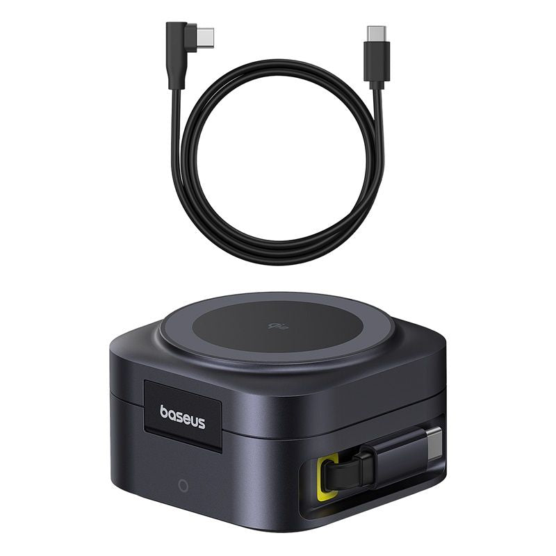 Baseus PicoGo Series 2-en-1 Magnetic Wireless Charging Stand Qi2 – 15W + 67W ( P10276800123-00 )