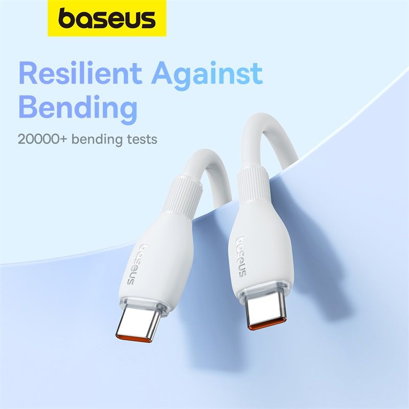 Baseus Pudding Series Câble de Charge Rapide 100W Type C 1.2m – P10355702221-B1
