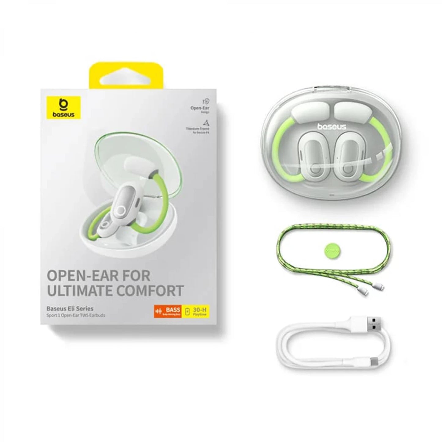 Écouteurs TWS à oreilles ouvertes Baseus Eli Sport 1 - A00064400641-00