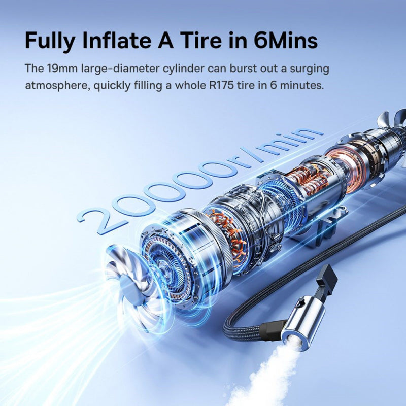 Baseus PrimeTrip VA1 Gonfleur de Pneus 2 en 1  🚗- C11169001121-00