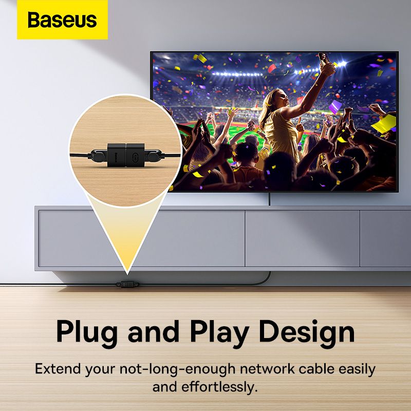 Baseus AirJoy Series Connecteur RJ45 pour Câble Réseau – B00131100111-01