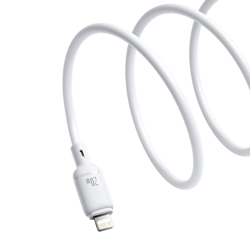 Baseus Silky Series Câble de Charge Rapide 2m USB-C vers Lightning iPhon 20W – P10377700213-01