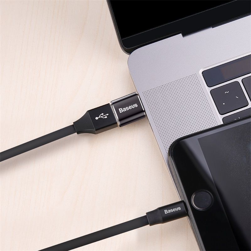 Baseus Mini Adapteur USB Femelle Vers TYPE-C Male – CATOTG-01